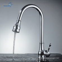 2021 Vendre à chaud Single Trou Free Free Chrome Finish Finish Down Kitchen Faucet